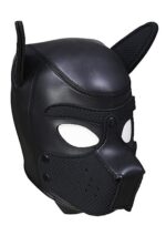 Ouch! Puppy Play - Hundemaske i Neopren - Sort