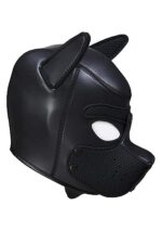 Ouch! Puppy Play - Hundemaske i Neopren - Sort