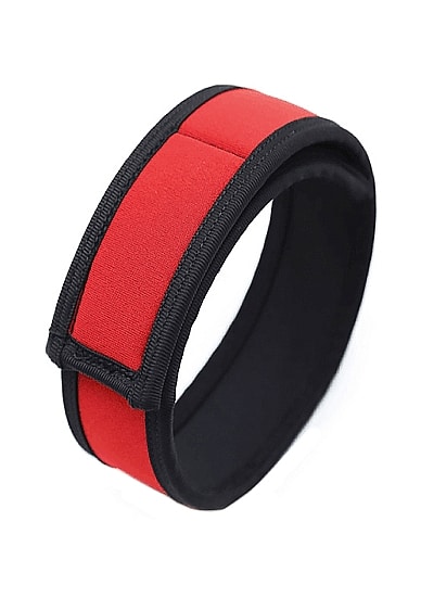 Ouch! Puppy Play - Armbånd av Neoprene - Rødt