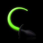 Ouch! Buttplug med Hale - Glow in the Dark 