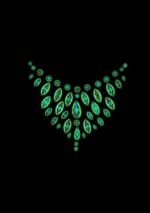 Ouch! - Glow in the dark - Body sticker - Selvlysende kroppsmykke til bryst