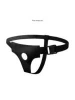 RealRock - Dildo med pung - 7" / 17 cm - Lys Hudfarge - Bilde 5