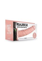 Realrock - Hollow Strap-on uten Pung med Vibrasjoner - 8" - 20,5 cm