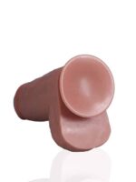 Realrock - Ekstra Tykk Dildo - 25,4 cm - Lys hudfarge - Bilde 4
