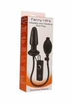 Fanny Hill - Oppblåsbar og Vibrerende Buttplug - Lateks