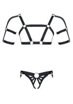 Regnes Fetish Planet - Harness sett i strikk