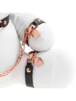 S-line - Bondage Rabbit Bamse - Large - Hvit og Sort - Bilde 3