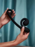 SVibe - Snail vibe Curve - Rabbitvibrator - Sort - Bilde 5