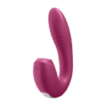 Satisfyer - Sunray - Trykkbølgevibrator med APP - Berry Rød