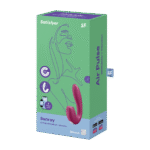 Satisfyer - Sunray - Trykkbølgevibrator med APP - Berry Rød