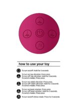 VIVE - Izara - Roterende Rabbitvibrator - Rosa