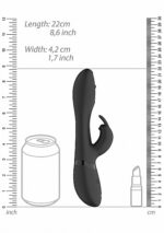 VIVE - Mira - G-punkt rabbitvibrator - Sort