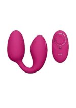 VIVE - Aika - Egg med vibrering og pulserende klitorisstimulering - Rosa