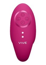 VIVE - Aika - Egg med vibrering og pulserende klitorisstimulering - Rosa