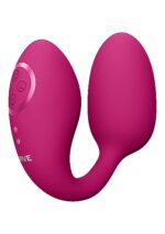 VIVE - Aika - Egg med vibrering og pulserende klitorisstimulering - Rosa
