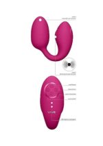 VIVE - Aika - Egg med vibrering og pulserende klitorisstimulering - Rosa