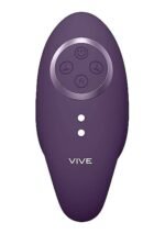 VIVE - Aika - Egg med vibrering og pulserende klitorisstimulering - Lilla