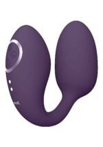 VIVE - Aika - Egg med vibrering og pulserende klitorisstimulering - Lilla