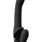 VIVE - Satu  - Stroppeløs strap-on med klitorisvibrator - Sort