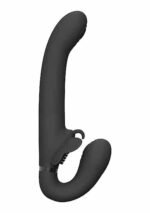 VIVE - Satu - Stroppeløs strap-on med klitorisvibrator - Sort