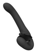 VIVE - Satu - Stroppeløs strap-on med klitorisvibrator - Sort