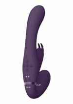 VIVE - Suki - Stroppeløs strap-on med klitorisvibrator - Lilla