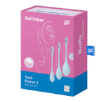 Satisfyer - Yoni Power 2 - Vaginakule Sett - Lyseblå