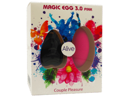 Alive - Magic 3.0 - Vibrerende Egg med Fjernkontroll - Rosa