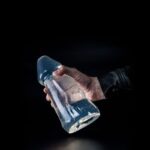 Dark Crystal - Bred Dildo med Tydelig Hode - Blank