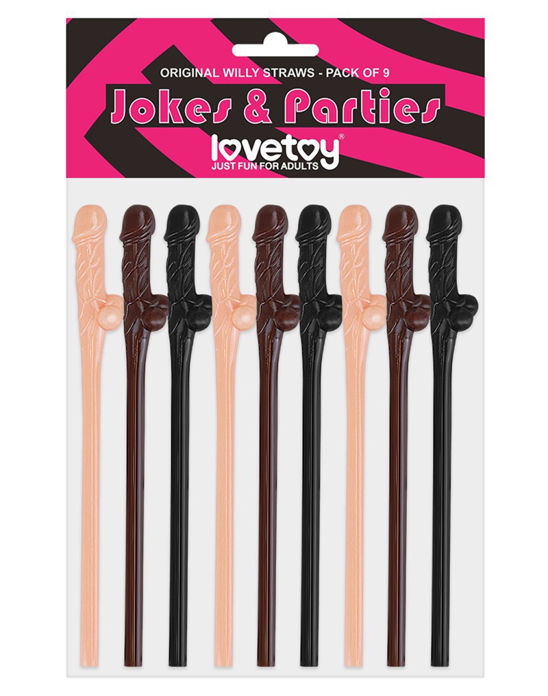 Love Toy - Original Willy Straws - Sugerør Love Toy - Original Willy Straws - Sugerør