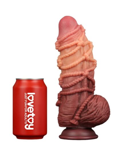Lovetoys - Extreme Silikon Dildo med Tau-Tekstur