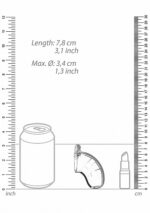 Man Cage - Model 13 - Kuklås 2,5" Transparent