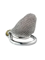 Chainmail Chastity Cage - Kyskhetsbur med ringbrynje design - Medium - Bilde 2