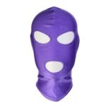 Kiotos - BDSM Hood - Maske med åpning til Øyne og Munn - Lilla