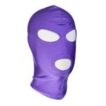 Kiotos - BDSM Hood - Maske med åpning til Øyne og Munn - Lilla