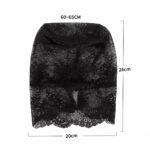 Fancy Lace Hood - Maske med Blondemønster