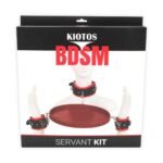 Kiotos - Servant Kit - Cuffs, Collar og serveringsbrett