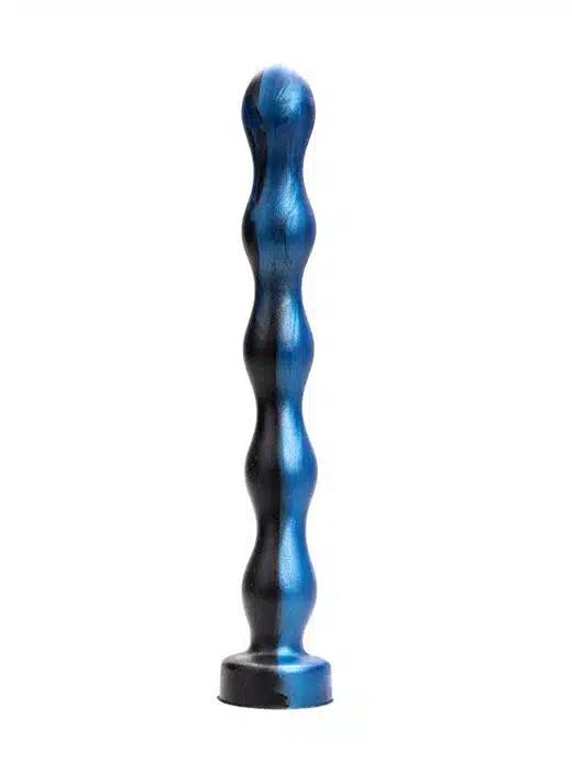 opr-krv-1049-dybdetrener-depthtrainer-dildo-01 Kiotos Revolt Wave 30 Small - Dybdetrener Blå/Sort - Bilde 1