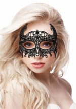 Ouch! Empress Maske med Blonder - Sort