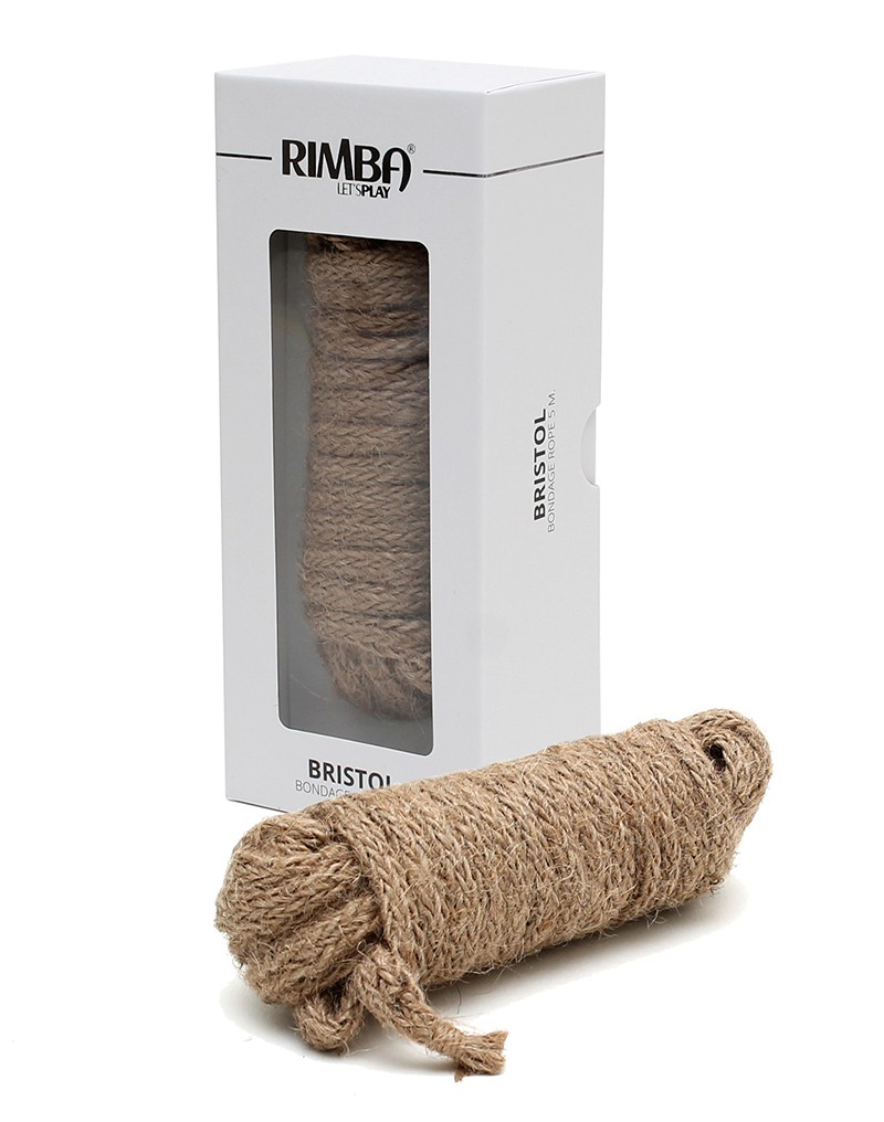 Rimba - Bristol Bondage Rope - Naturlig Hemp Tau - 5 meter Rimba - Bristol Bondage Rope - Naturlig Hemp Tau - 5 meter