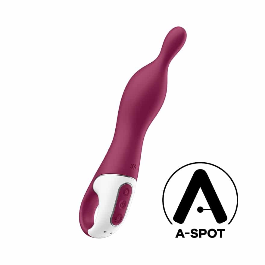 Satisfyer - A-Mazing 1 - A-punkt Vibrator - Berry/Rød Satisfyer - A-Mazing 1 - A-punkt Vibrator - Berry/Rød