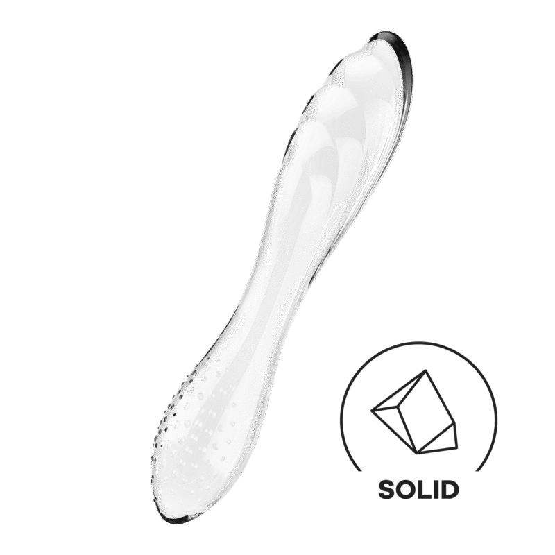 Satisfyer Dazzling Crystal 1 - Glassdildo transparent