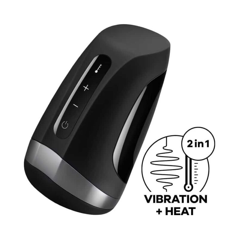 Satisfyer Men Heat Vibration - Masturbator