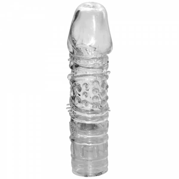 Cnex - Penissleeve med nupper - Transparent Cnex - Penissleeve med nupper - Transparent