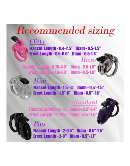The Vice Clitty - Chastity Set - Kuklås sett - Rosa