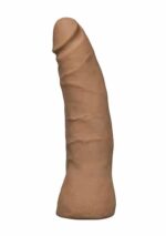 Doc Johnson - Vac-U-Lock - UR3 Ultraskyn - Tynn Dildo, 7" - Mørk Hudfarge