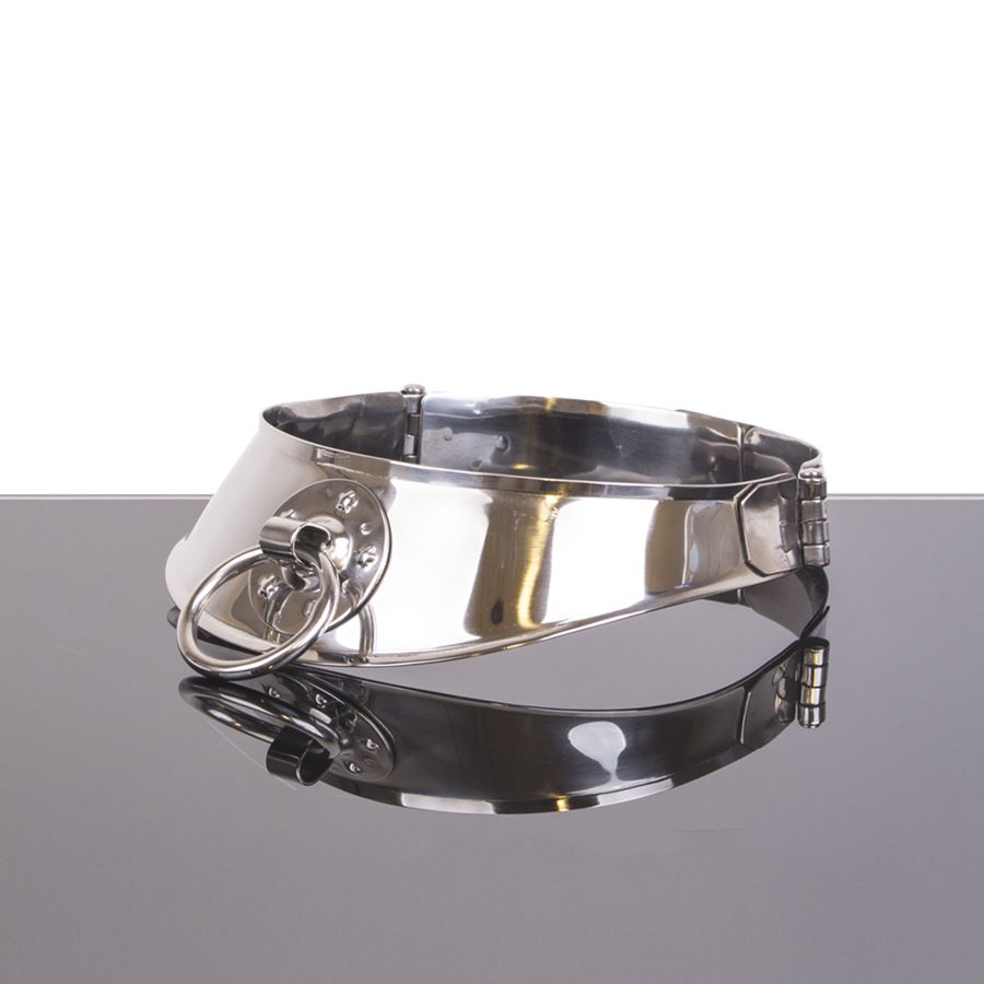 Cleopatra collar med lås og O-ring (12cm) Cleopatra collar med lås og O-ring (12cm)