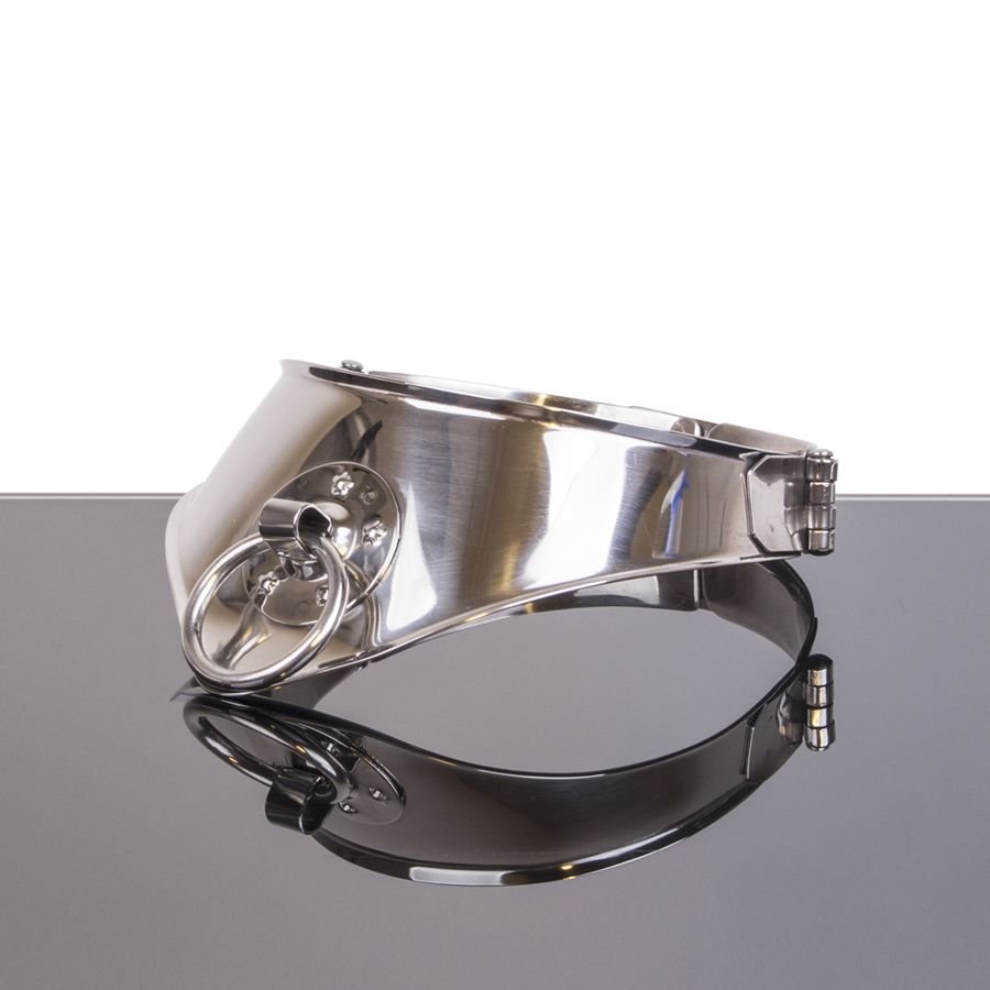Cleopatra collar med lås og O-ring (11cm) Cleopatra collar med lås og O-ring (11cm)
