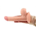 Lovetoys - 7,5" The ultra soft dude - Dildo med Pung og Sugekopp