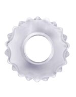 PowerPlus - Transparent Penisring med tagger